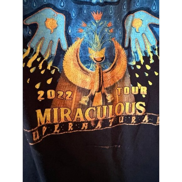 Santana men’s size large 2022 tour t-shirt - Picture 4 of 7